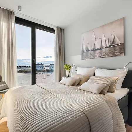 Daire Heimathafen 1 Luxusferienwohnung In Erster Reihe Direkt Am Mit Sauna Und Kamin *