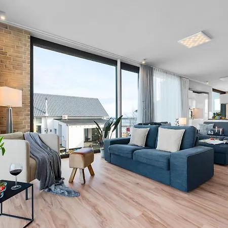 Heimathafen 1 Luxusferienwohnung In Erster Reihe Direkt Am Mit Sauna Und Kamin Daire *