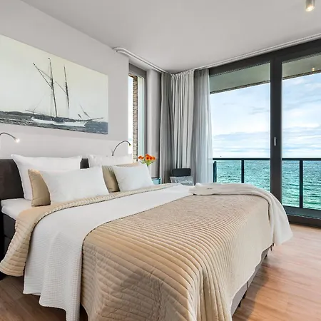 Heimathafen 1 Luxusferienwohnung In Erster Reihe Direkt Am Mit Sauna Und Kamin Daire Olpenitz